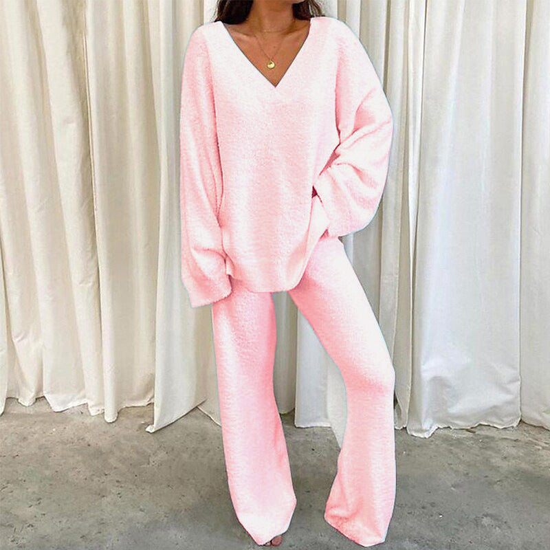 Zeinab V-neck Two-piece Set