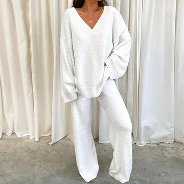 Zeinab V-neck Two-piece Set