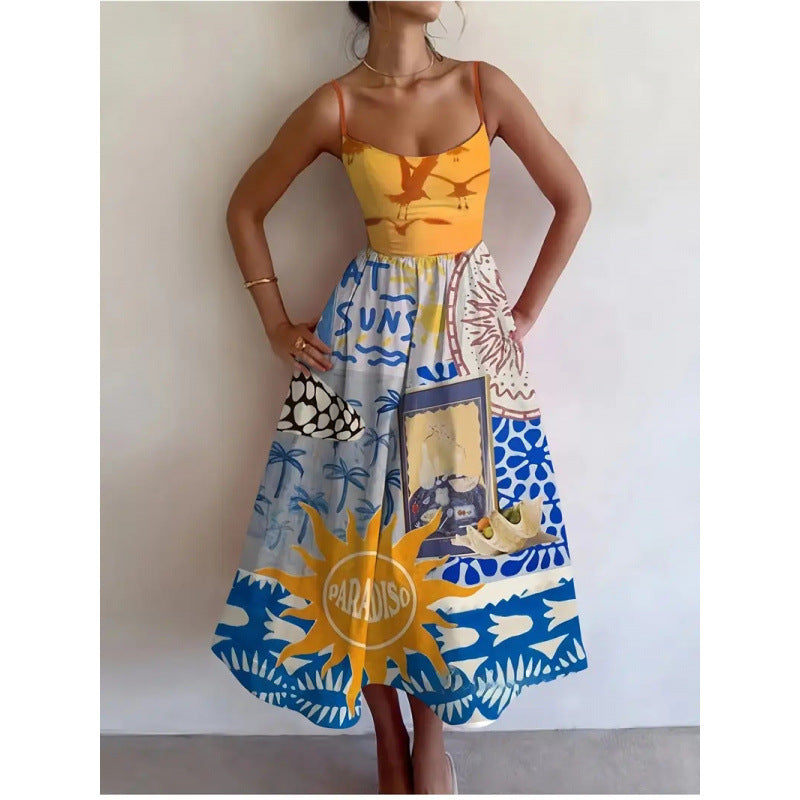 Calyndra Paradise Sun Midi Dress
