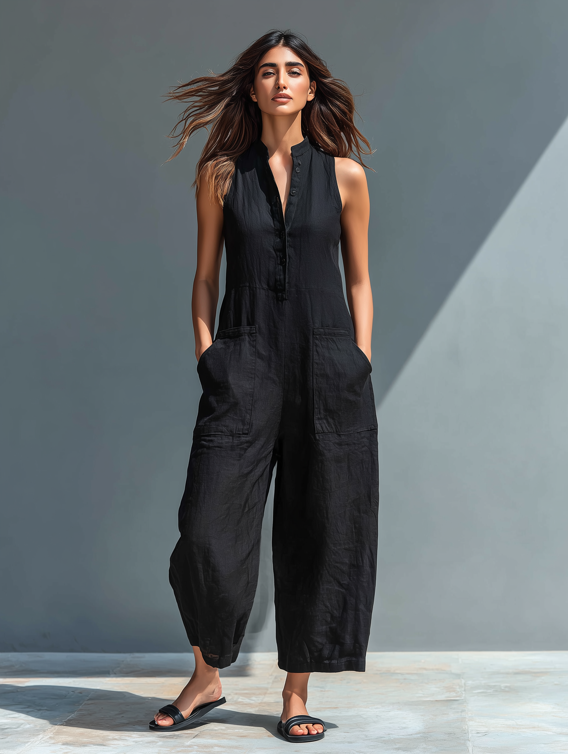 Naomi | Sleeveless Jumpsuit