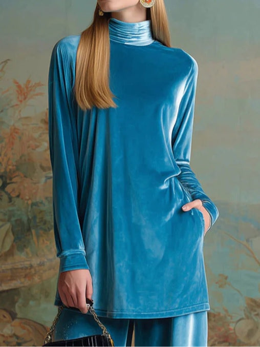 Krisha Velvet Lounge Set