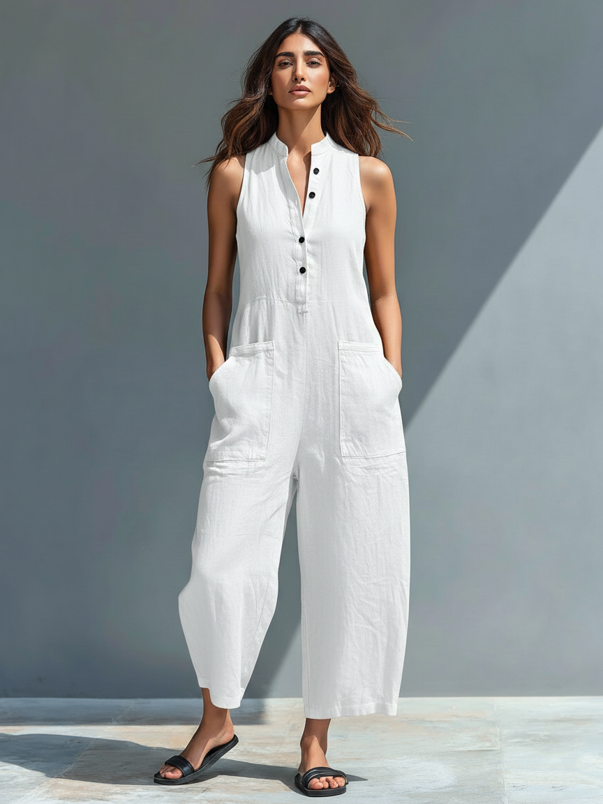 Naomi | Sleeveless Jumpsuit