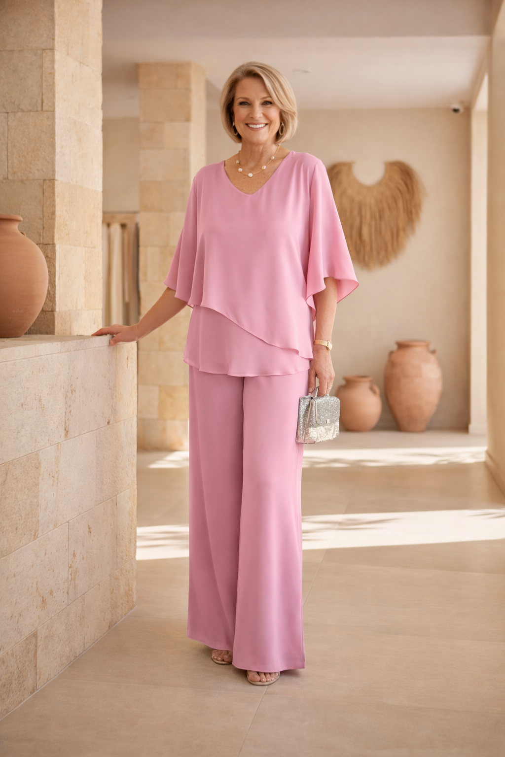 Zara Effortless Wide-Leg Set