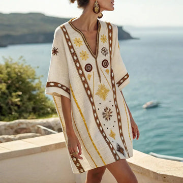 Gwen - Elegant and Comfortable Beach Dress for Summer Days