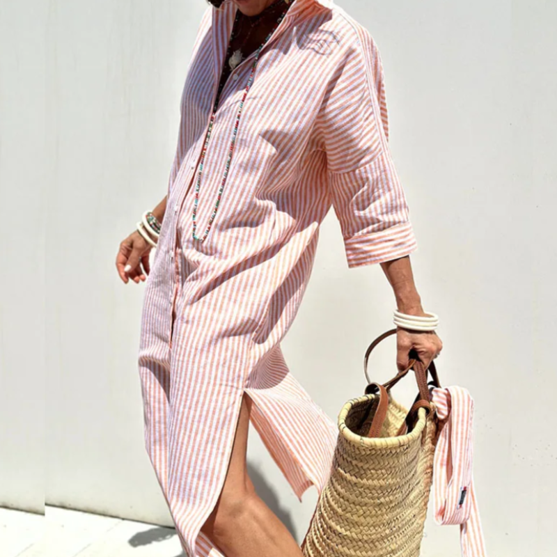 Nicolia | Striped Dress