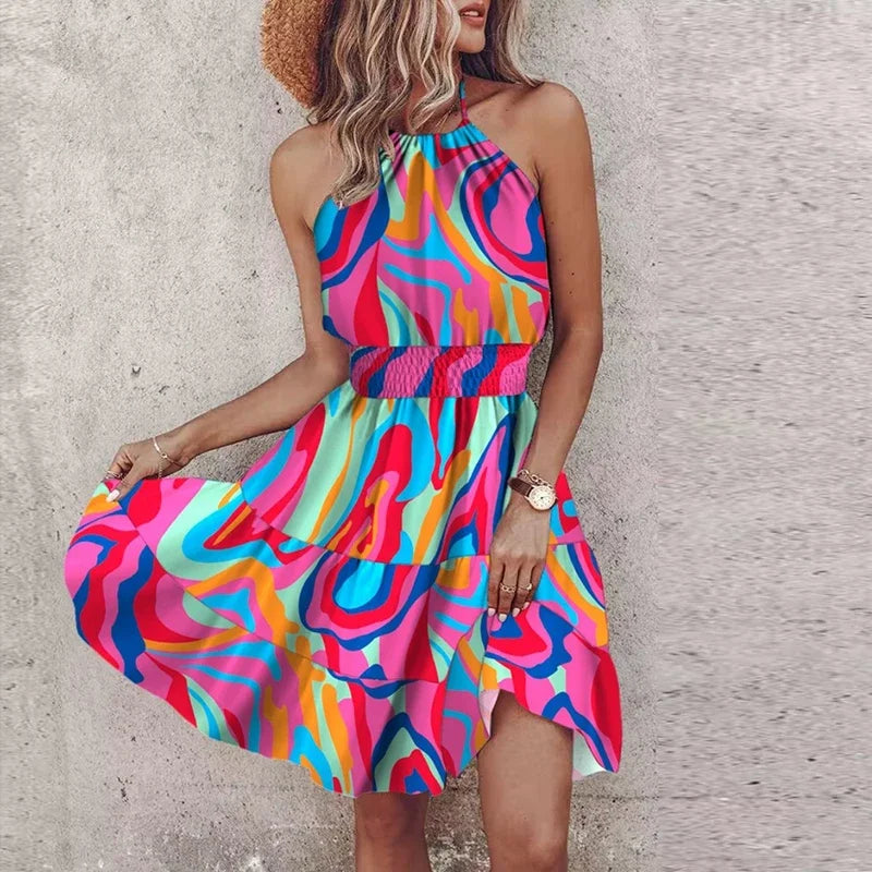 Loxlie | Backless Dress