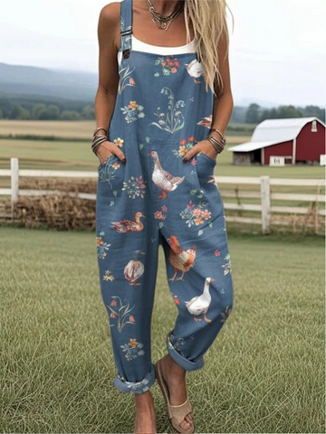 Magnolia | Animal Print Jumpsuit