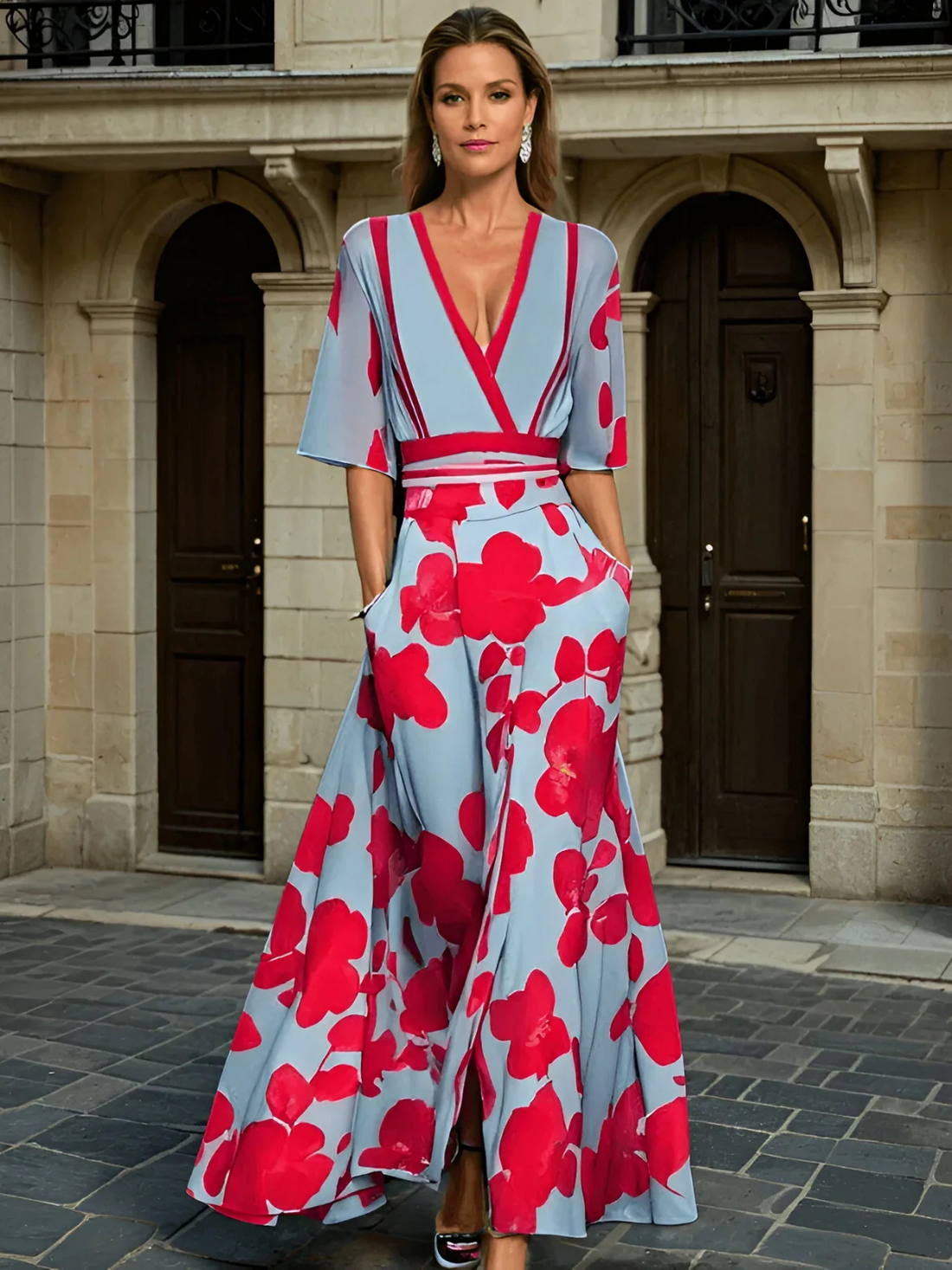 Kali Sleeved Dress