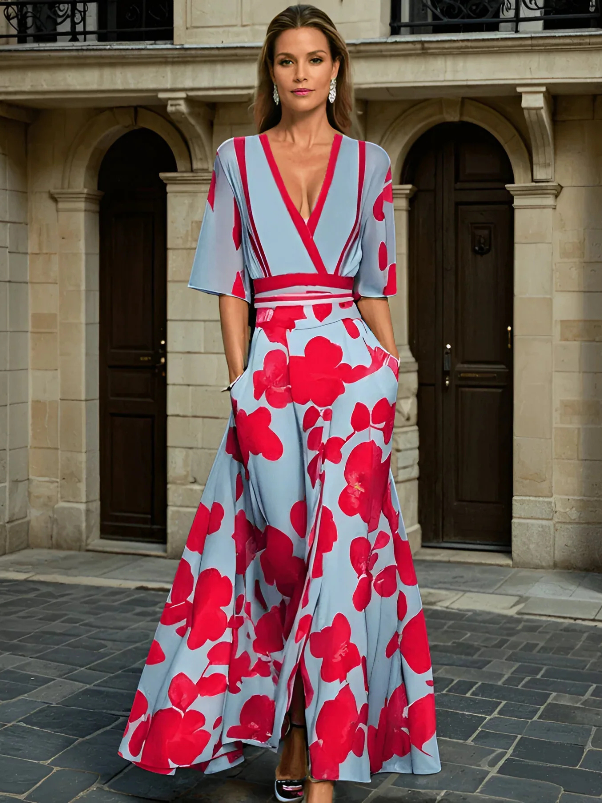 Kali Sleeved Dress