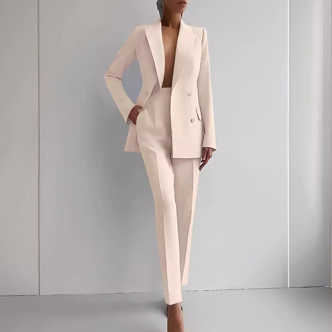 Leigh Blazer & High Waist Pants Set