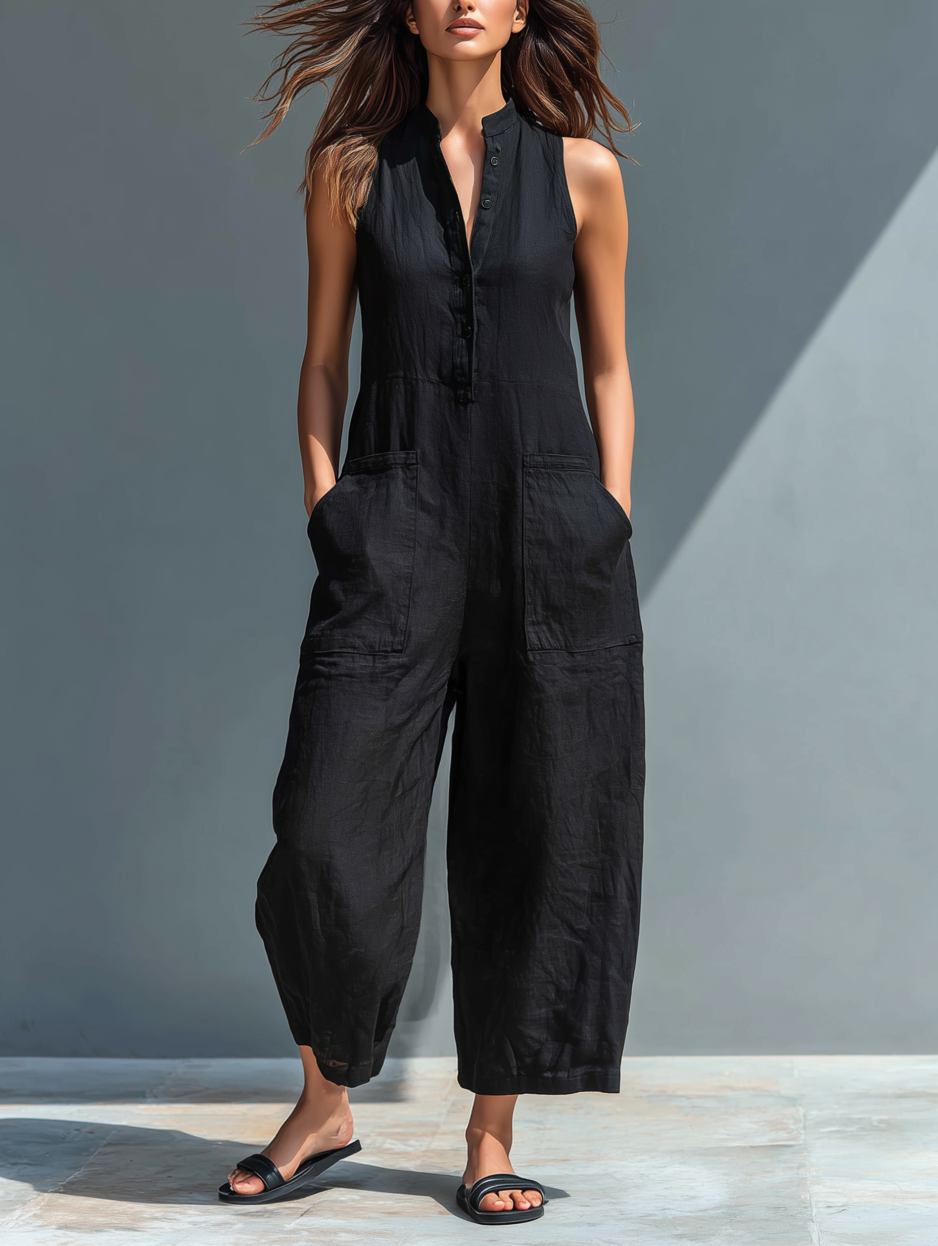 Naomi | Sleeveless Jumpsuit