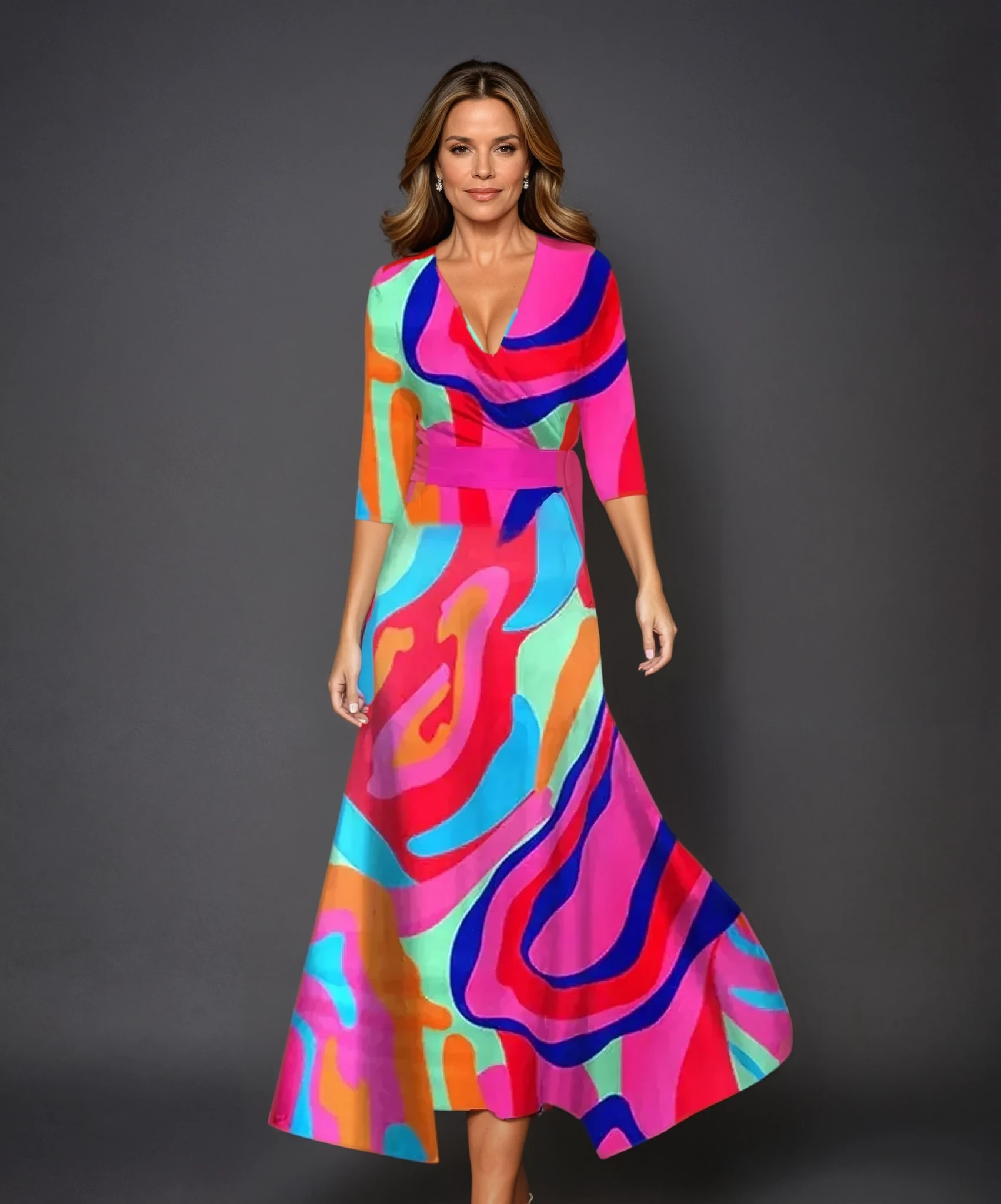 Emmily | Mid Sleeves Dress