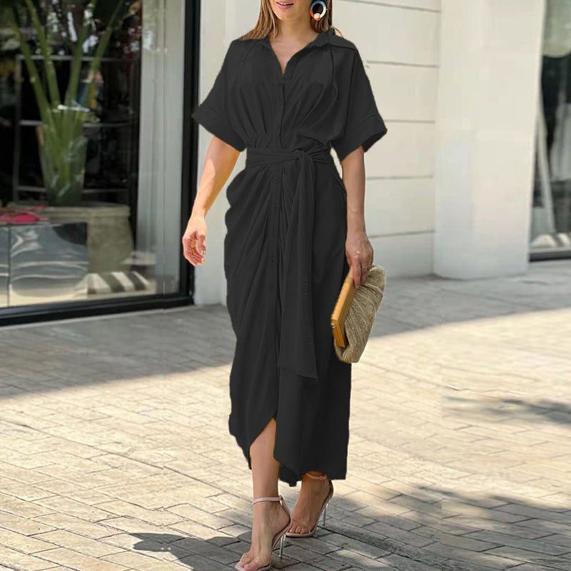 Ferne | Flounce Collar Dress